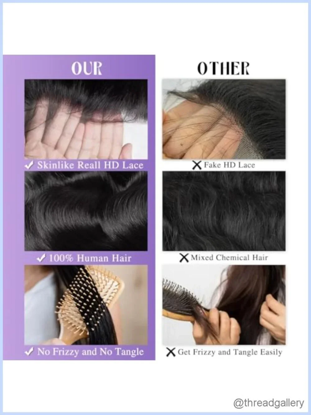 13x6 Lace Front Wig Human Hair Body Wave 22 inch